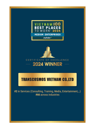 Top 100 Nơi làm việc tốt nhất Việt Nam 2024